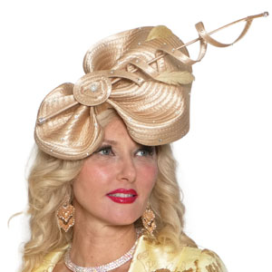 Lily and Taylor HAT H173-GLD