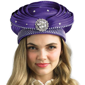 Lily and Taylor HAT H459-PUR