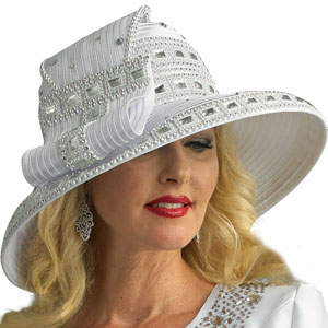 Lily and Taylor HAT H567-WHT