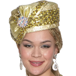 Lily and Taylor HAT H150-GLD