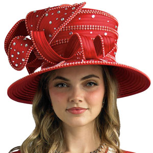 Lily and Taylor HAT H858-RED