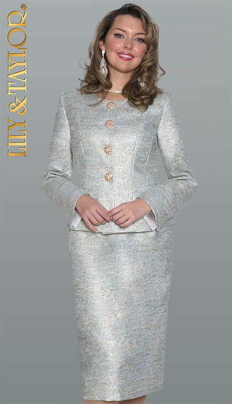 Lily and Taylor 5180-BLU