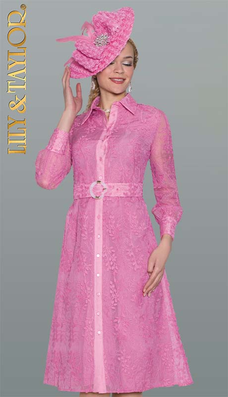 Lily and Taylor HAT H156-PNK