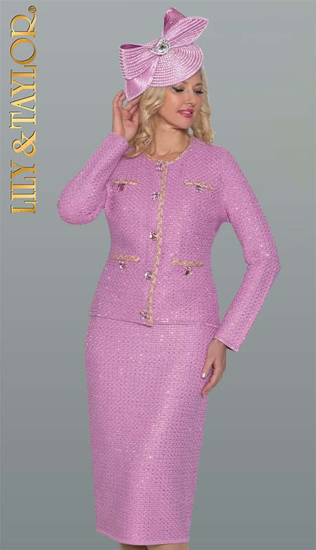 Lily and Taylor Hat H476-PNK