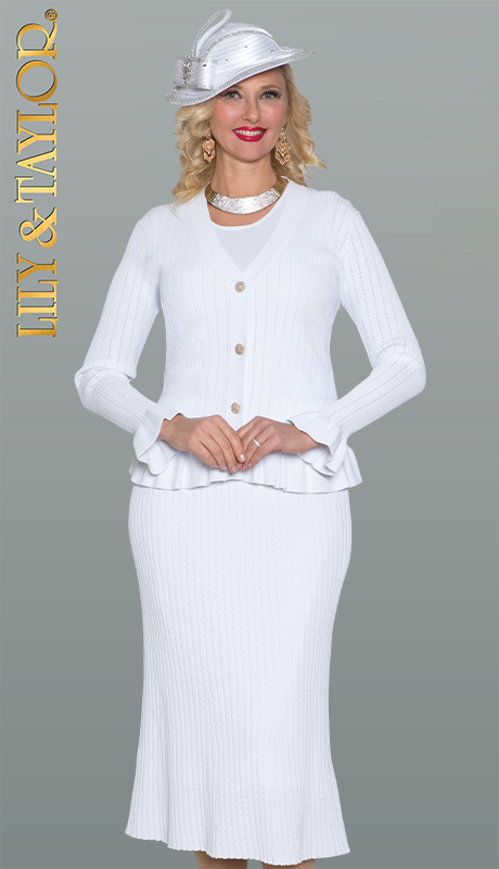 Lily and Taylor 864-WHT