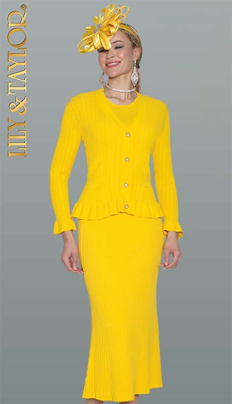 Lily and Taylor Hat H809-YLW