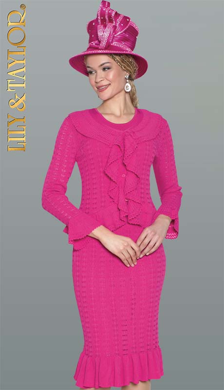 Lily and Taylor HAT H397-PNK