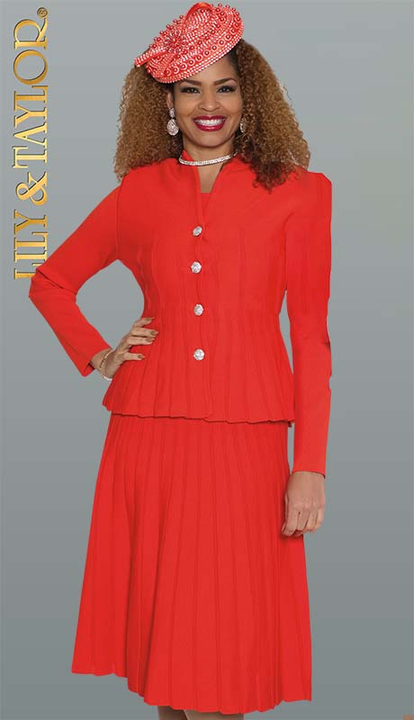 Lily and Taylor HAT H938-RED