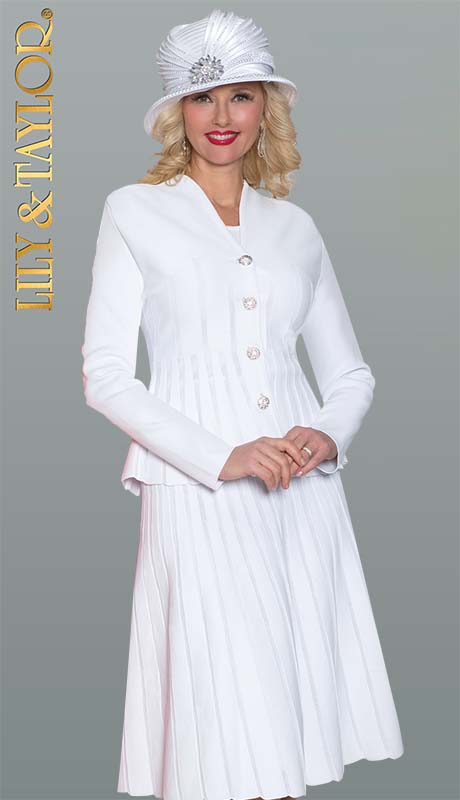 Lily and Taylor H448-WHT