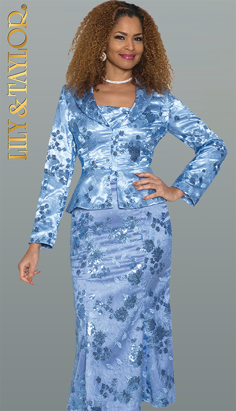 Lily and Taylor 5186-BLU