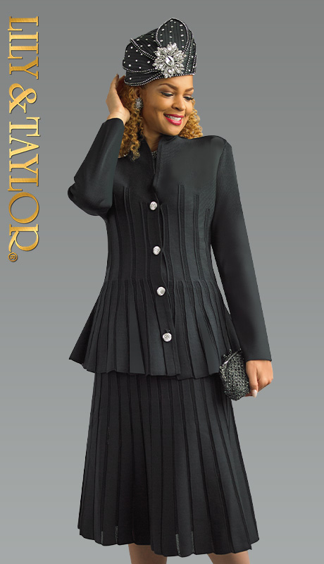 Lily and Taylor 892-BLK-QS