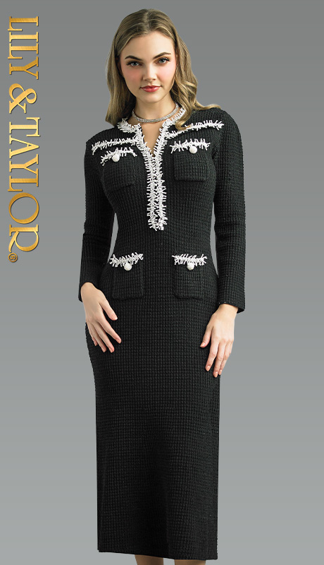 Lily and Taylor 890-BLK