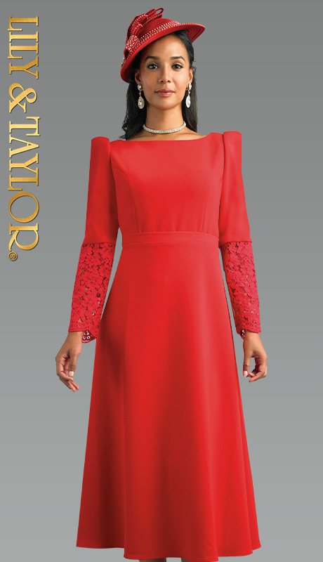 Lily and Taylor 5068-RED