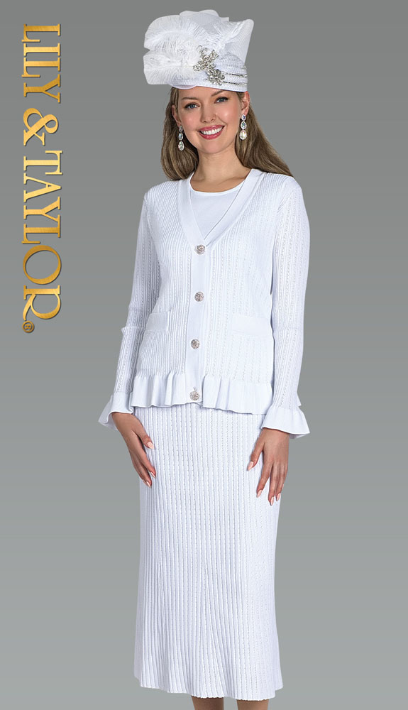 Lily and Taylor 864-WHT