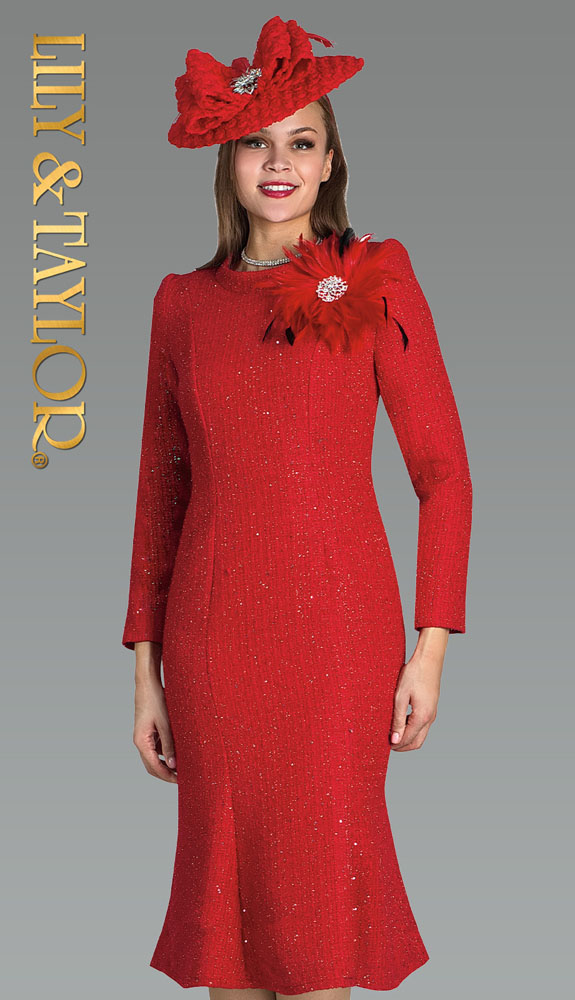 Lily and Taylor 5226-RED