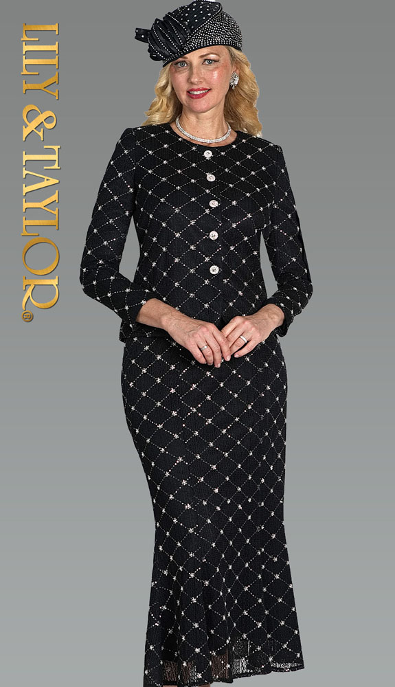 Lily and Taylor 5203-BLK