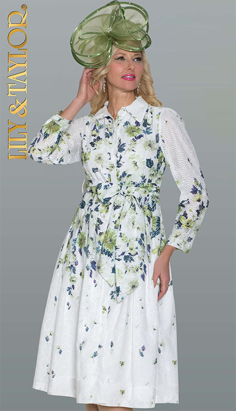 Lily and Taylor 5129 Ladies Church Dress