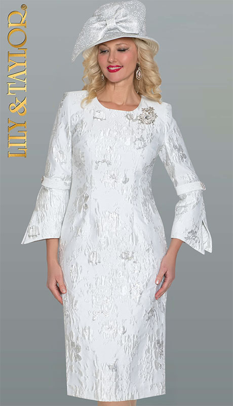 Lily and Taylor 4872-WWS Ladies Church Dress