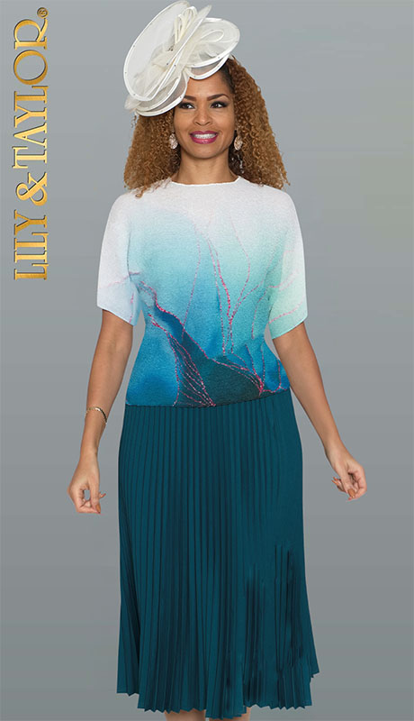 Lily and Taylor 5173 Ladies Church Suit