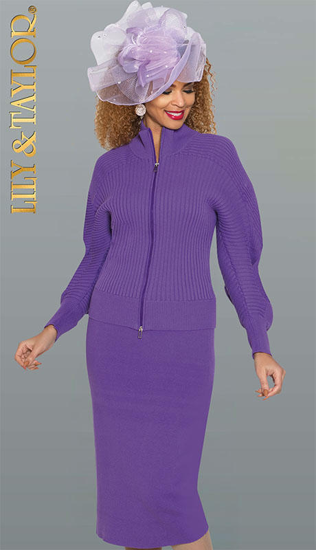 Lily and Taylor 887 Ladies Church Suit