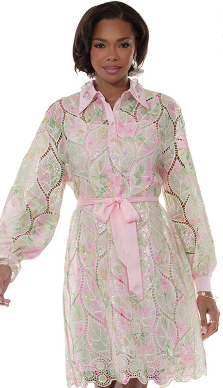 Love the Queen 17650-PNK Dress