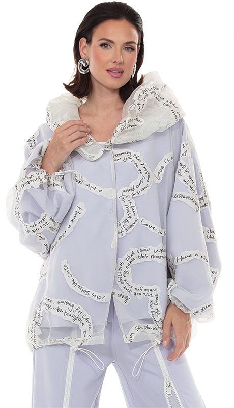 Love the Queen 17662-LAV Tunic