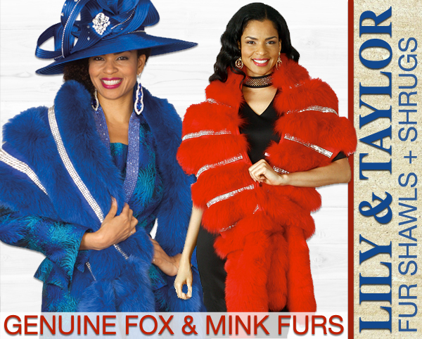 Genuine Fox And Mink Furs By Lily And Taylor 2025