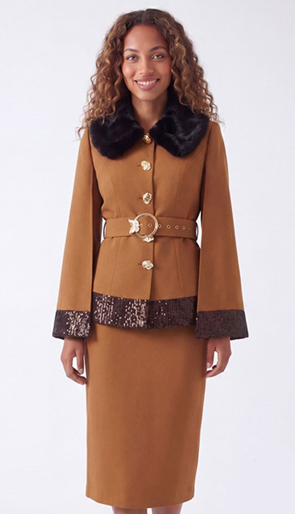 Lusso Couture 9234-MCH Church Suit