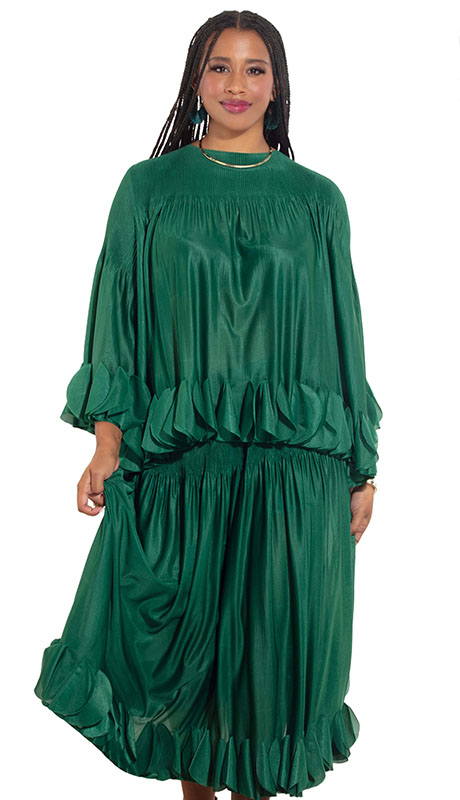 Luxe Moda LM460-EMR Outfit