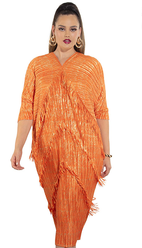 Luxe Moda LM463-ORG Outfit