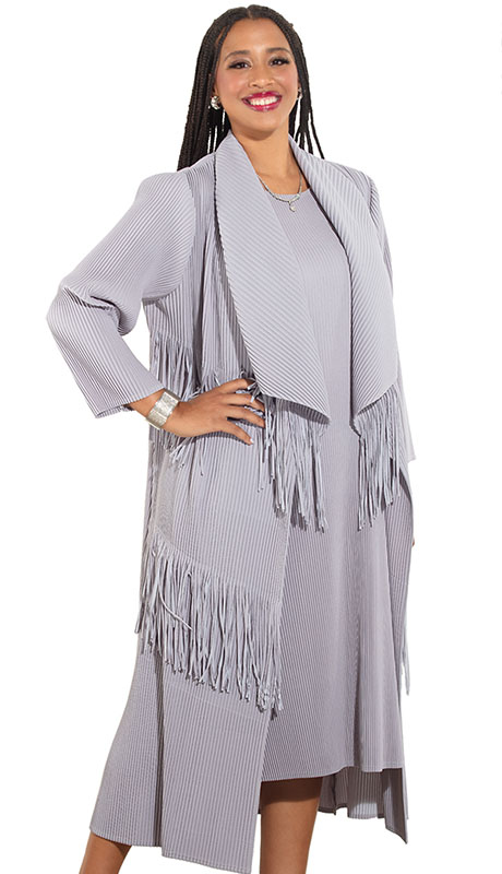 Luxe Moda LM466-SLV Outfit