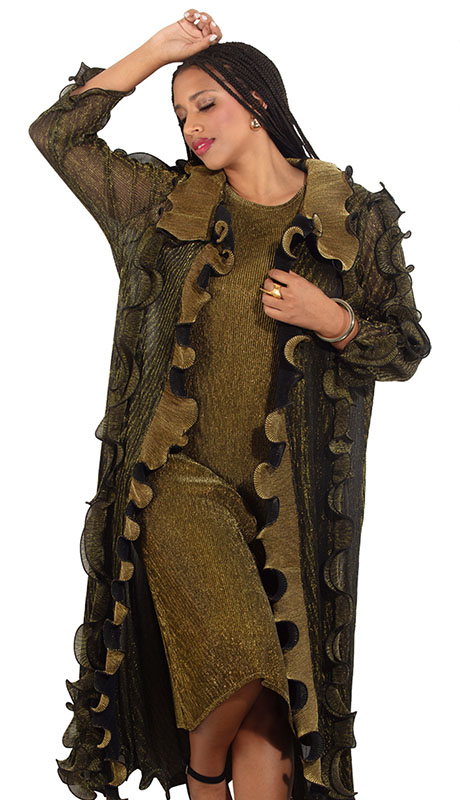 Luxe Moda LM468-GLD Outfit