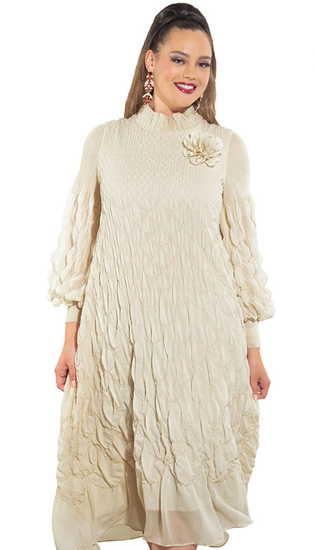 Luxe Moda LM481-BGE Outfit