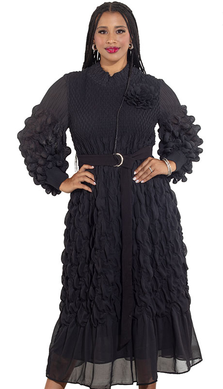 Luxe Moda LM481-BLK Outfit