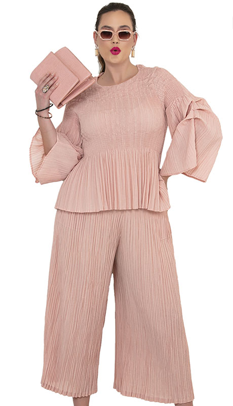 Luxe Moda LM509-BLU Church Outfit