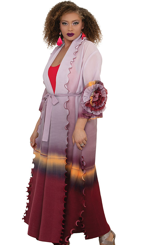 Luxe Moda LM516-MVE Duster