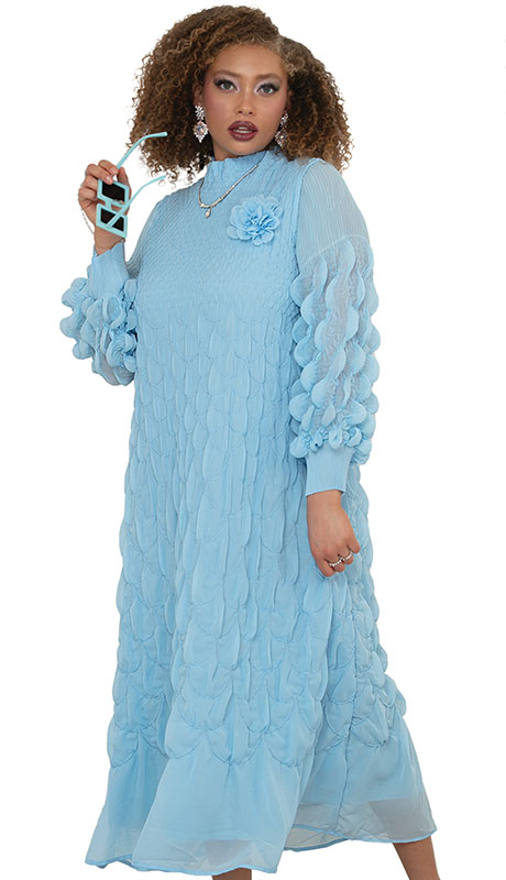 Luxe Moda LM481-LTB Church Dress