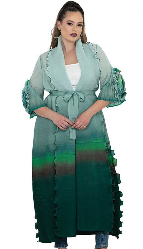 Luxe Moda LM516-MNT Duster