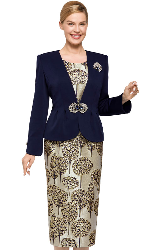 Nina Massini 3187 Ladies Church Suit