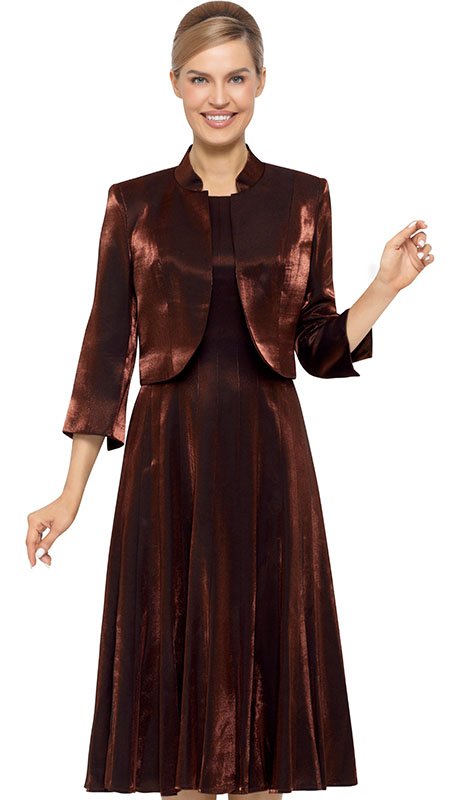 Nina Nischelle 2948-BRN Church Dress