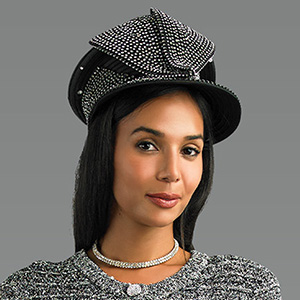 Lily and Taylor HAT H418-BLK