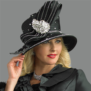 Lily and Taylor HAT H939-BLK