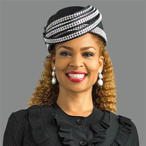 Lily and Taylor HAT H258-BLK