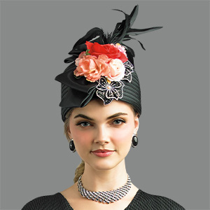 Lily and Taylor HAT H155-BLK