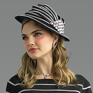 Lily And Taylor Hat H718-BLK