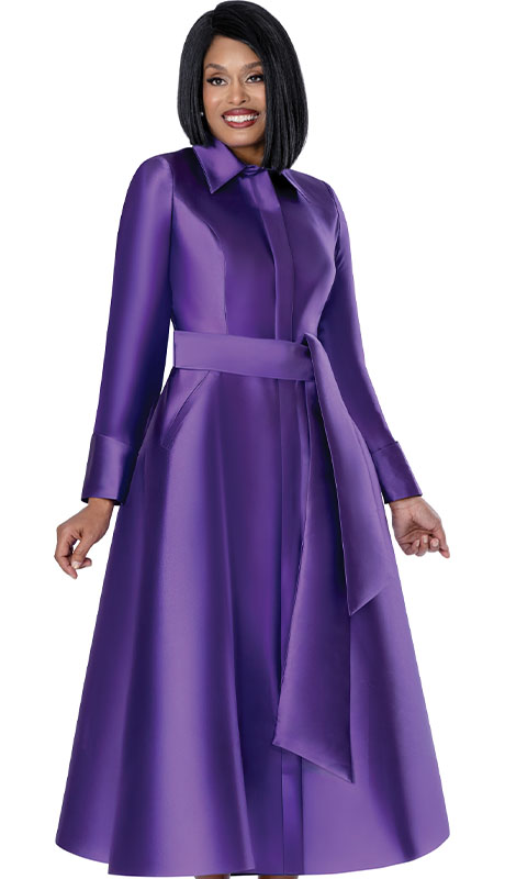 Nubiano 100311-PUR Church Dress