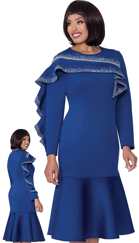 Nubiano 100441-RYL-QS Church Dress