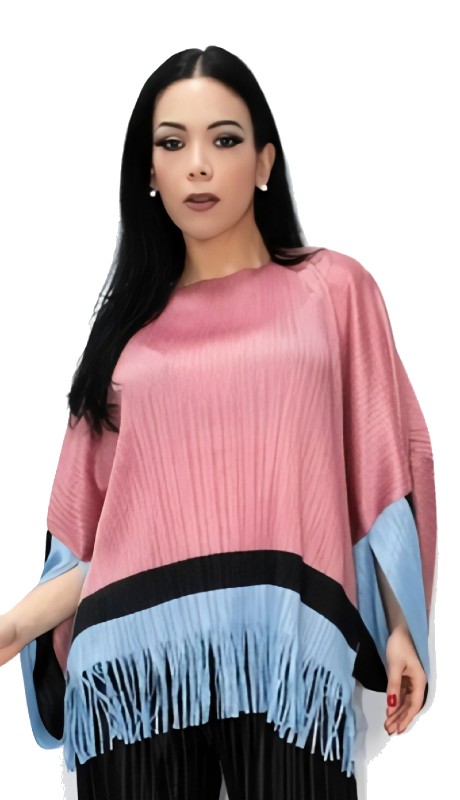 N By Nancy X7116-PI ( 1pc Fringe Top )