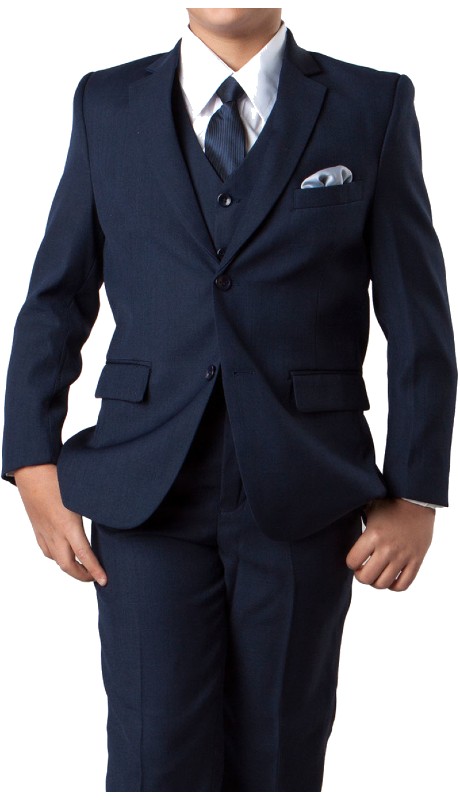 Tazzio Boys Suit B347H-04-NAVY