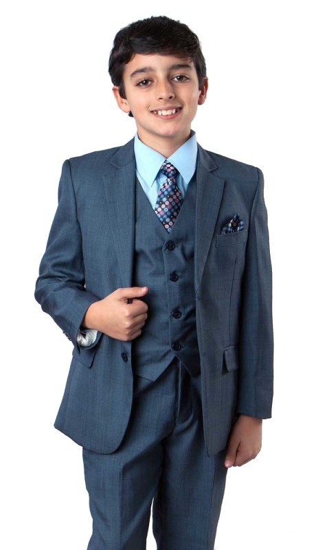 Tazzio Boys Suit B361-01-DARK-BLUE
